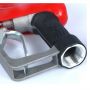 Automatic nozzle with flowmeter